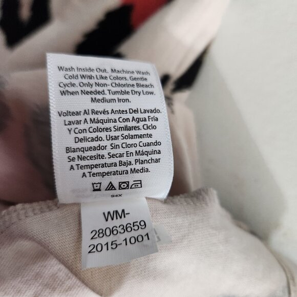 Terra & Sky Dress Womens 3X Leopard Print Flutter Sleeve T-Shirt Dress Beige Bla - Picture 12 of 14